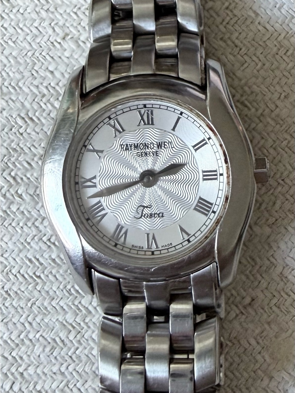 Raymond Weil Silver women’s Stainless Steel Watch with Roman Dial